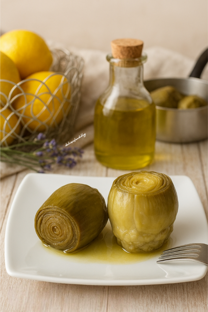 Carciofi in brodo