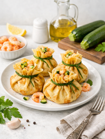Fagottini di Crepes con Zucchine e Philadelphia