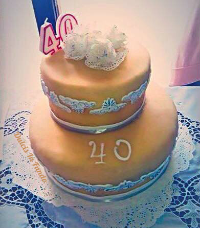 Torta stile shabby