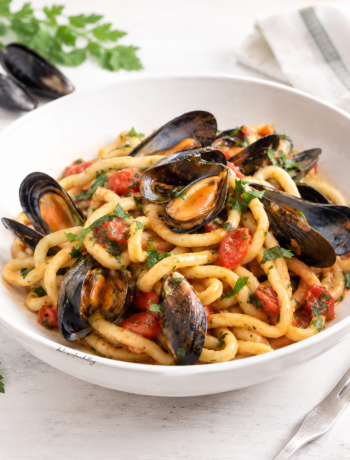 Troccoli con cozze