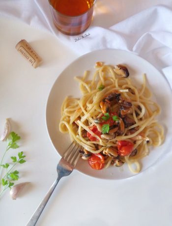 Troccoli con cozze