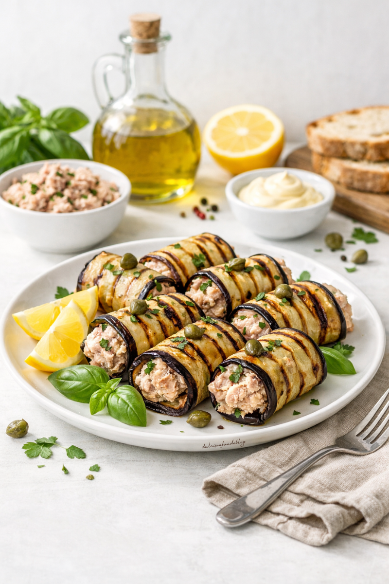 Involtini di melanzane
