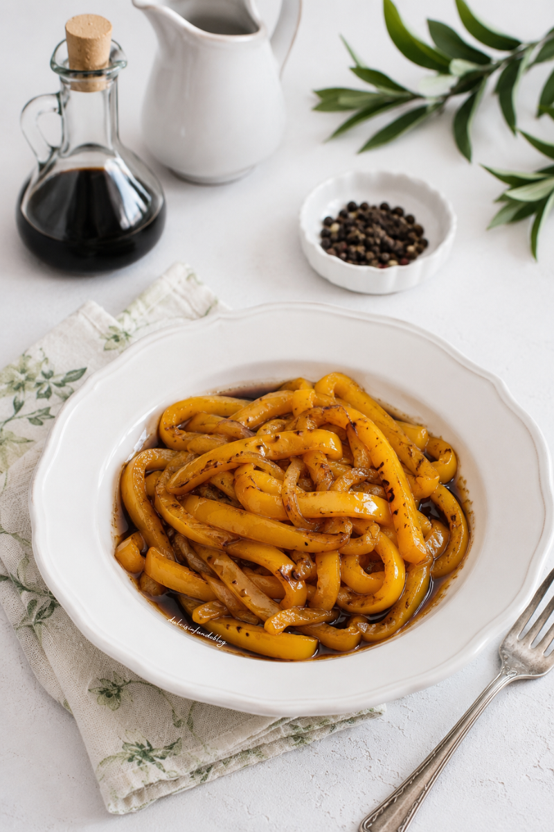 Peperoni in agrodolce