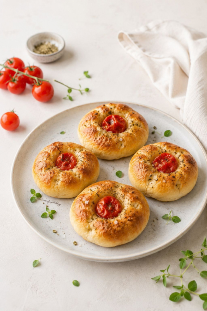 Focaccine baresi finger food