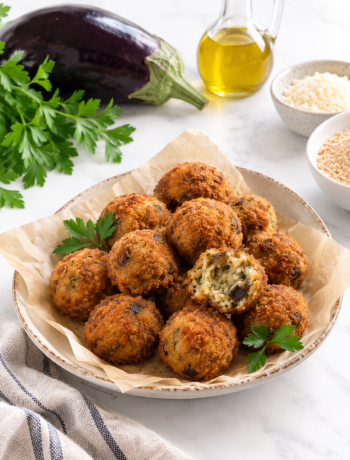 Polpette di melanzane fritte