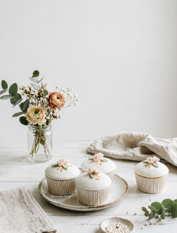 Cupcake ricoperti di pasta di zucchero