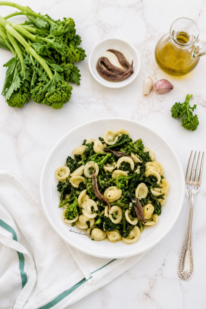 Orecchiette con cime di rapa