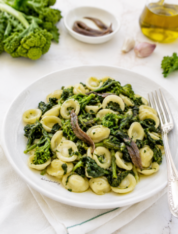 Orecchiette con cime di rapa