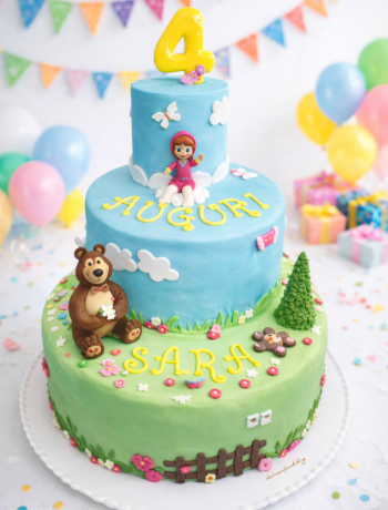 Torta Masha e Orso