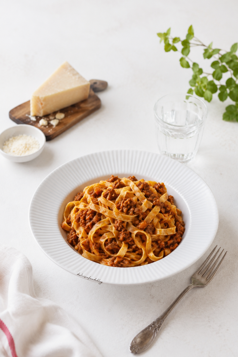 Tagliatelline alla bolognese