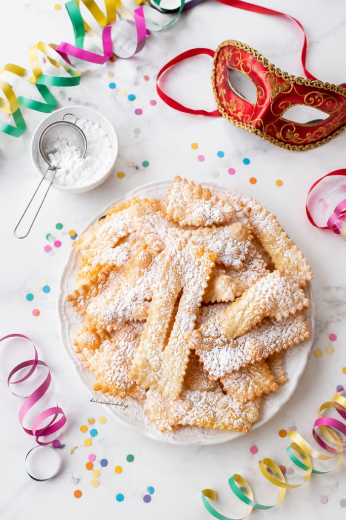 Chiacchiere al forno