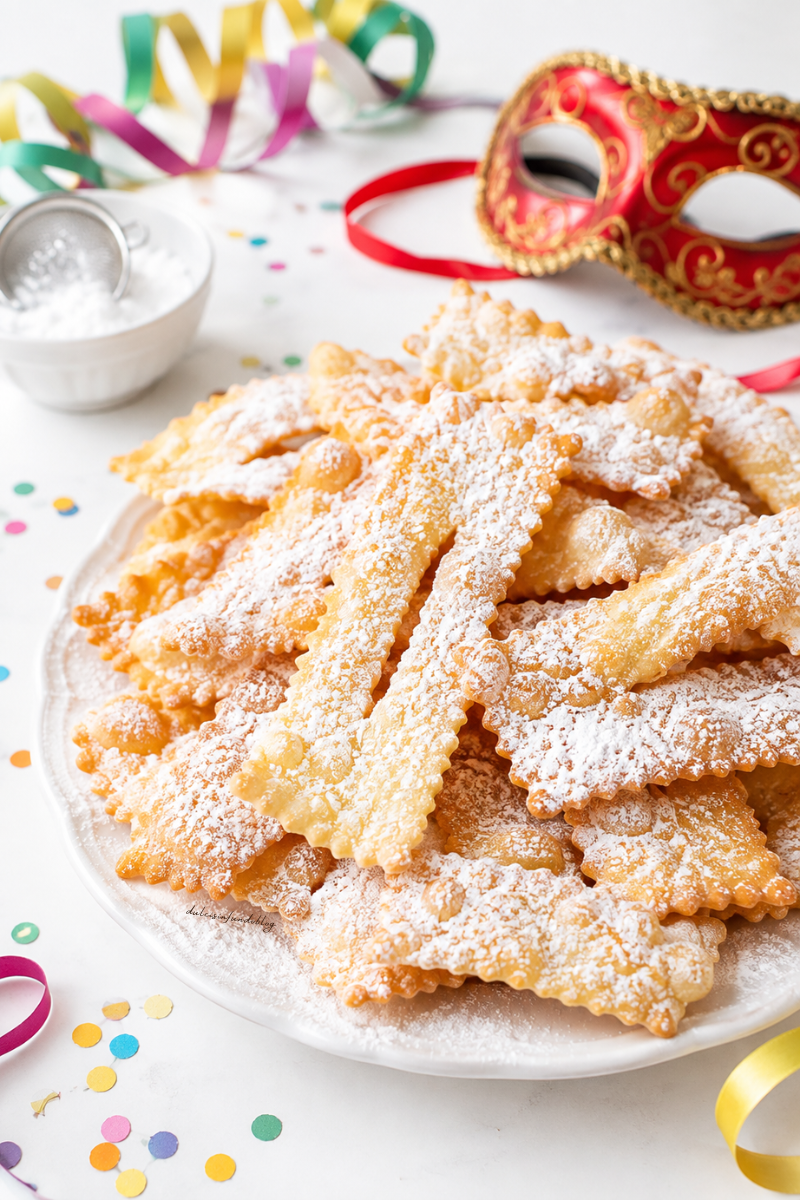Chiacchiere al forno