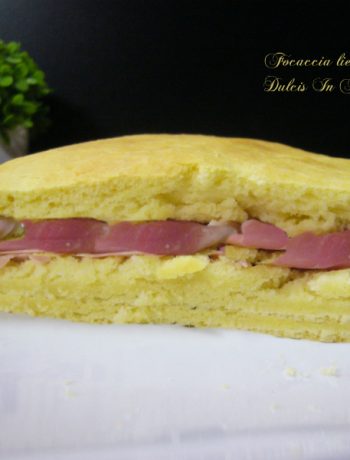 Focaccia lievitata