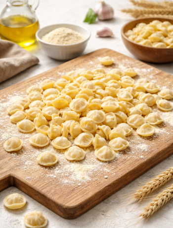 Orecchiette pugliesi fatte in casa