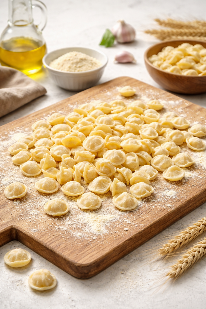 Orecchiette pugliesi fatte in casa