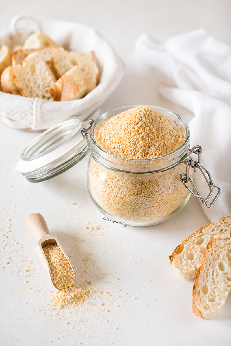 Pangrattato fatto in casa con il pane raffermo