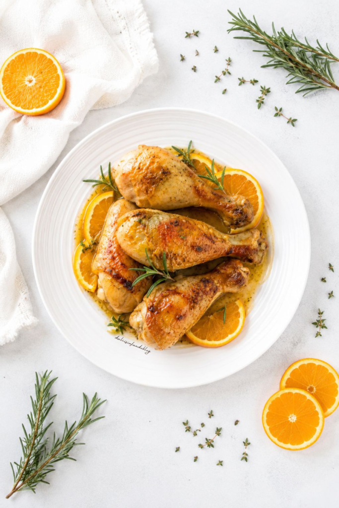 Pollo saporito al brandy