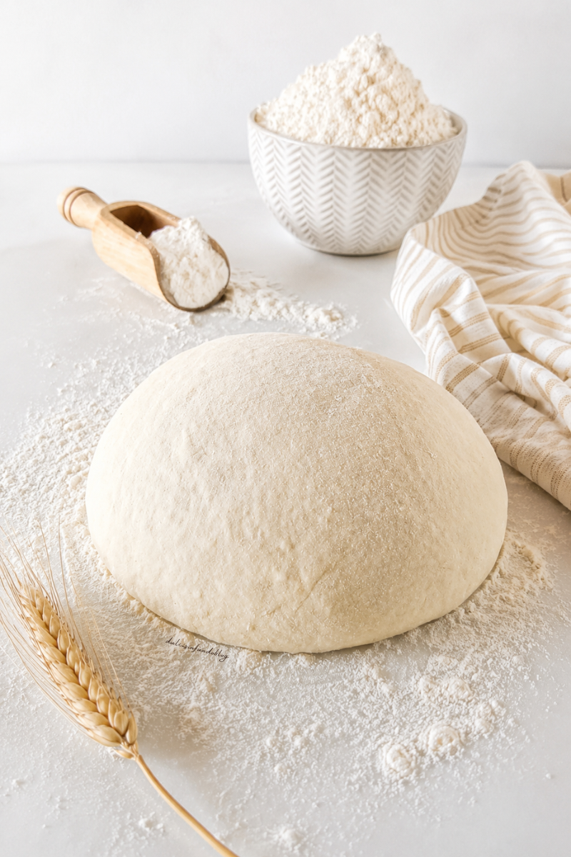Impasto per pane fatto in casa