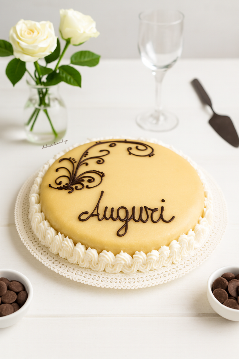 Torta decorazioni cioccolato