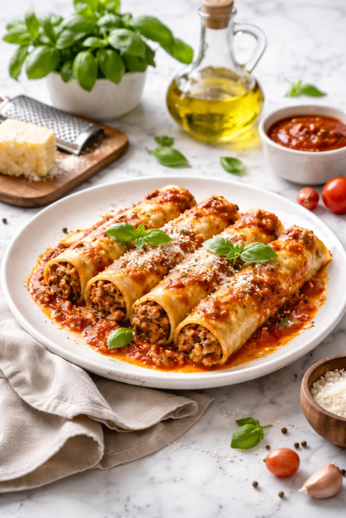 Cannelloni al ragù di carne