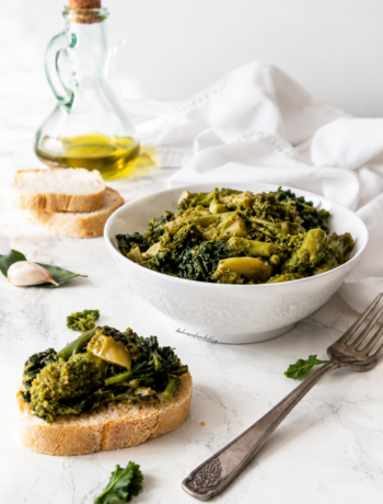 Cime di rapa stufate