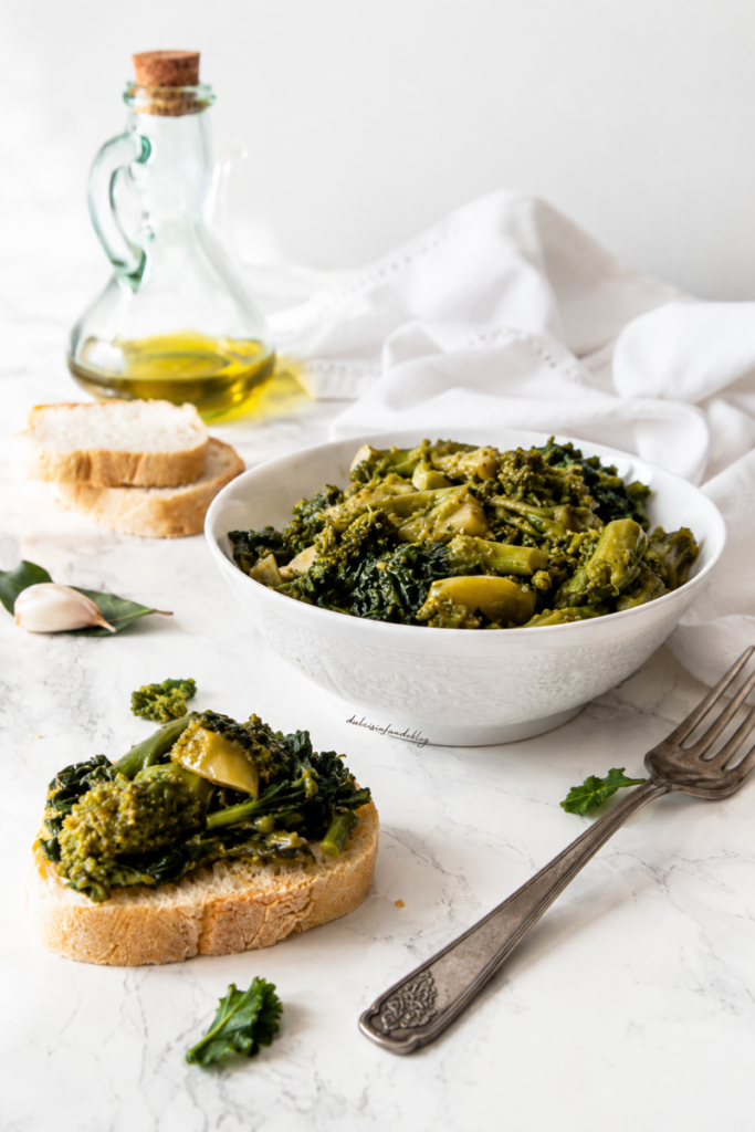 Cime di rapa stufate
