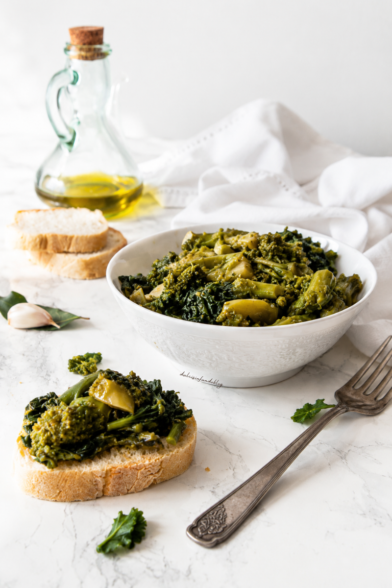 Cime di rapa stufate