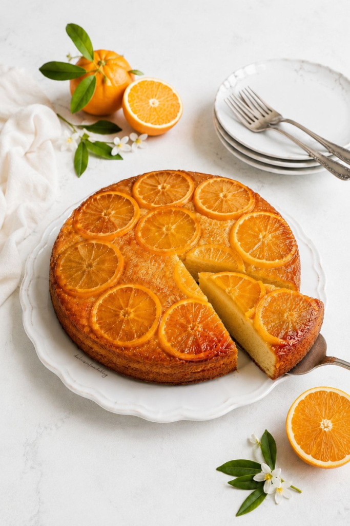 Torta rovesciata all'arancia