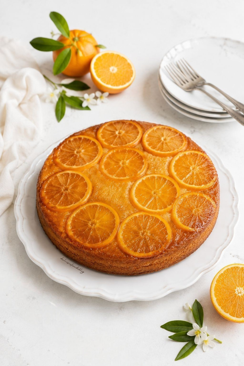 Torta rovesciata all'arancia