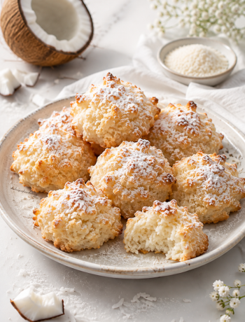 Biscotti morbidi al cocco