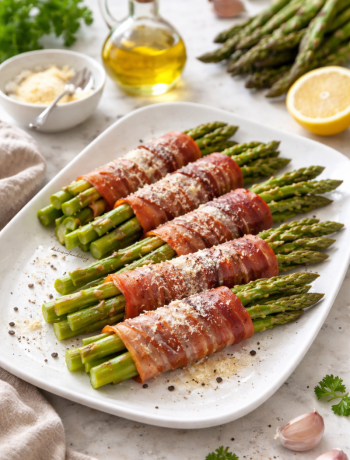 Involtini asparagi e speck