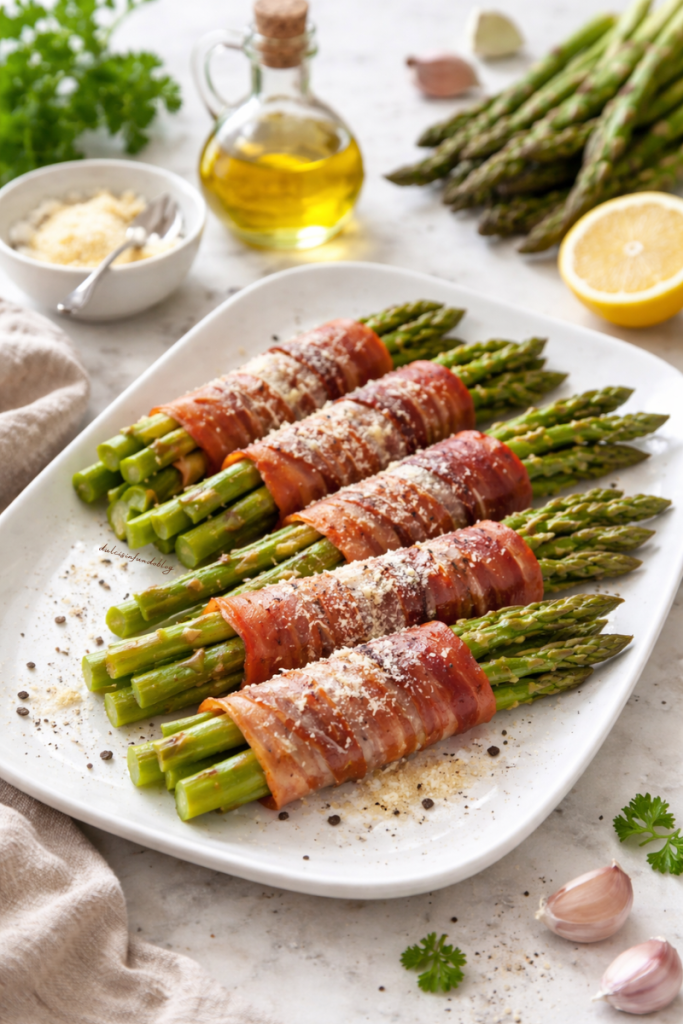 Involtini asparagi e speck