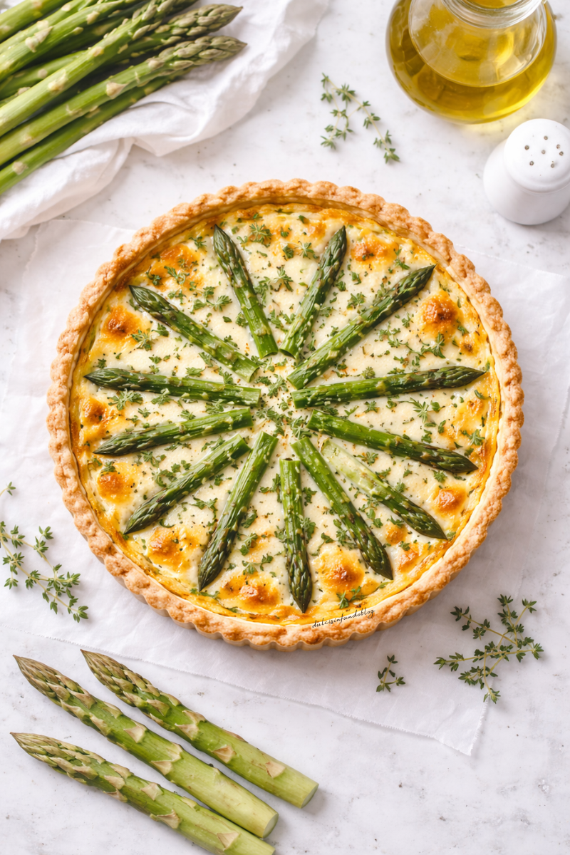 Quiche agli asparagi