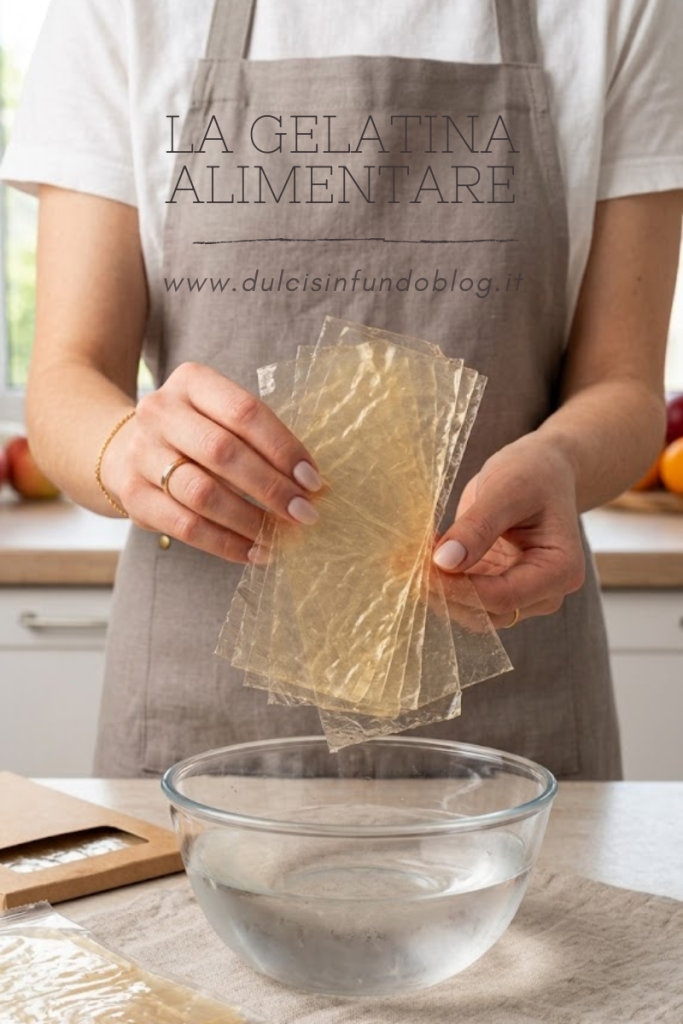 La gelatina alimentare