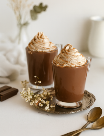 Mousse al cioccolato e panna