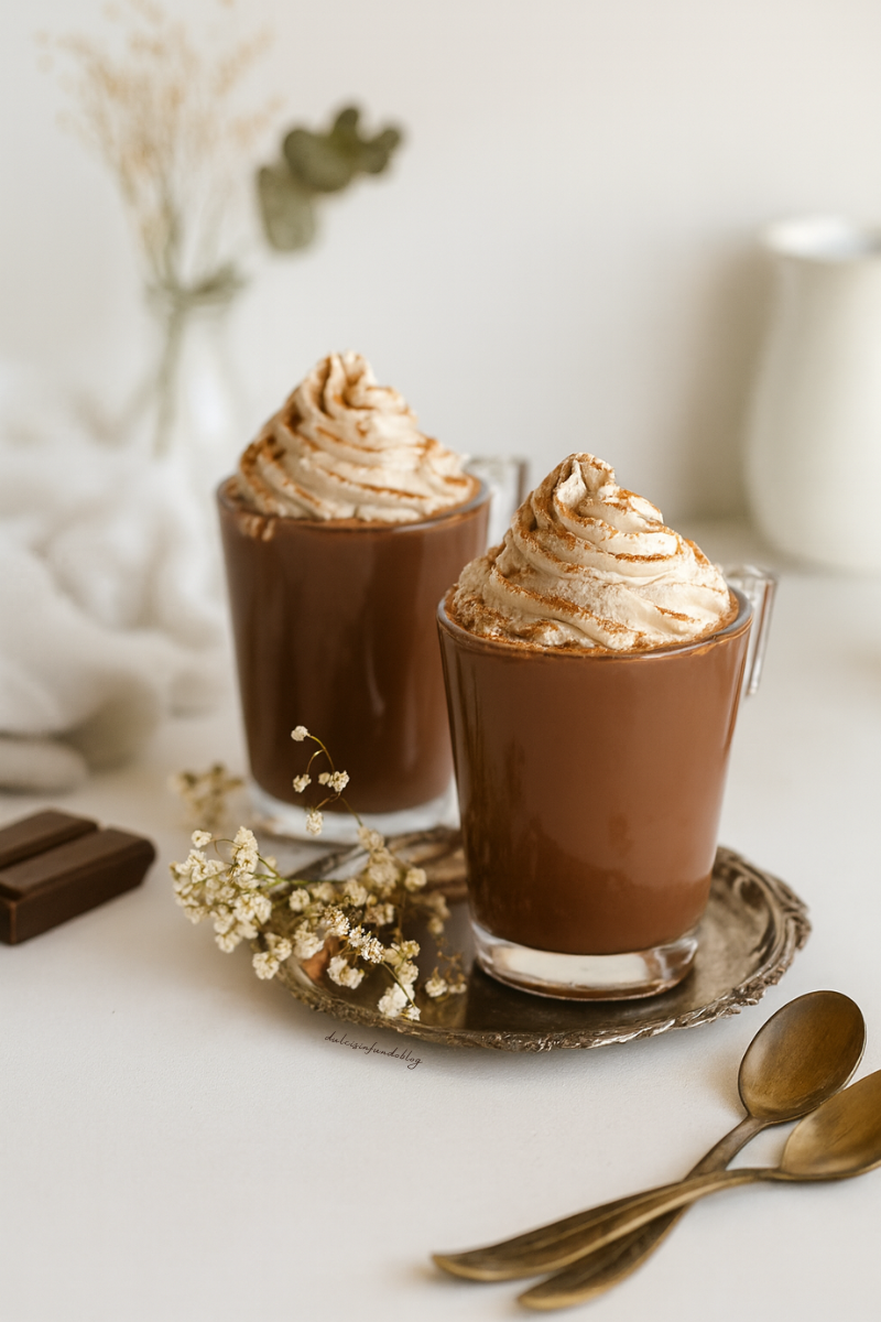 Mousse al cioccolato e panna