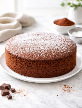 Pan di Spagna al cioccolato