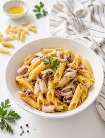 Garganelli con le seppie ricetta facile e saporita