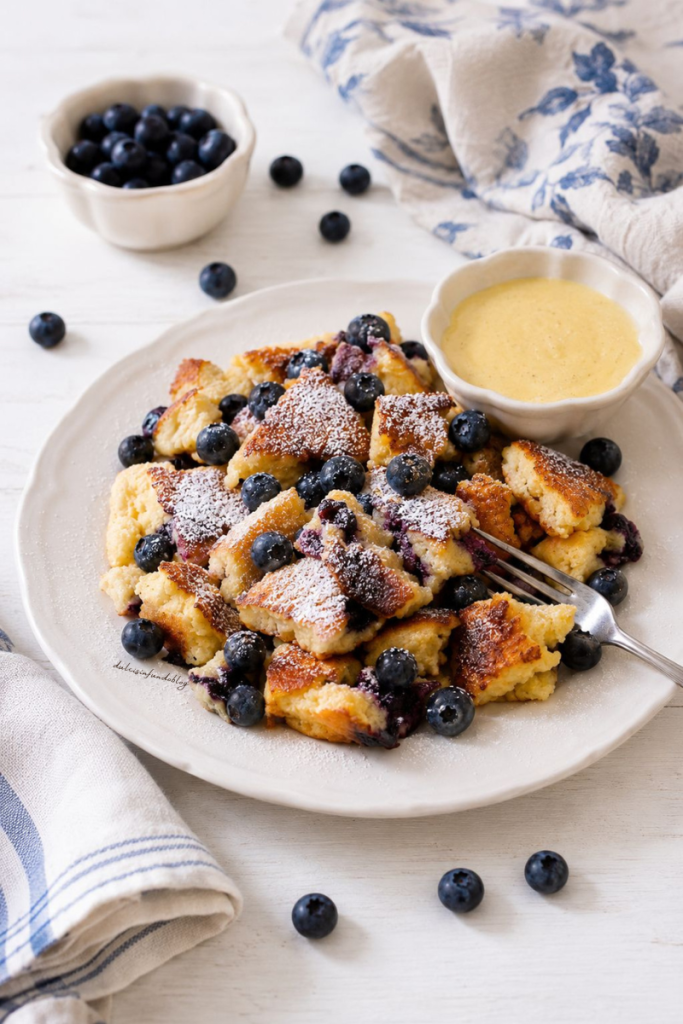 Kaiserschmarren ai mirtilli