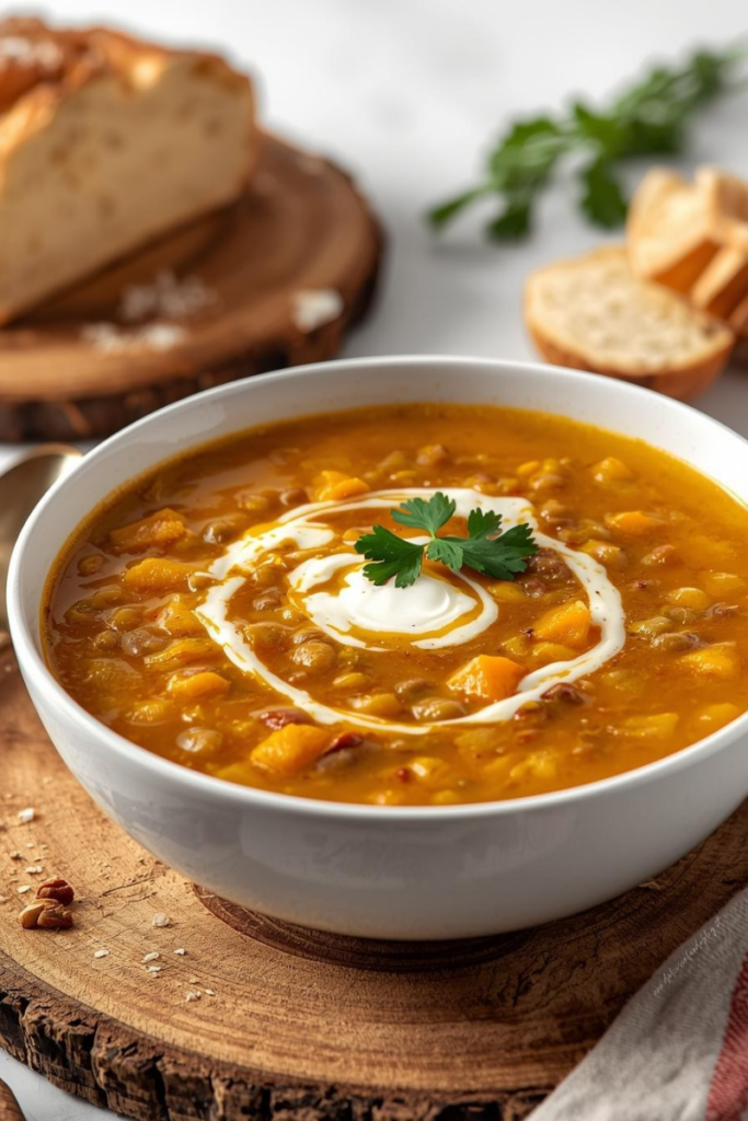 Minestra ricca con zucca: il comfort food dell’autunno
