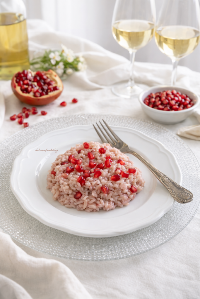 Risotto alla melagrana