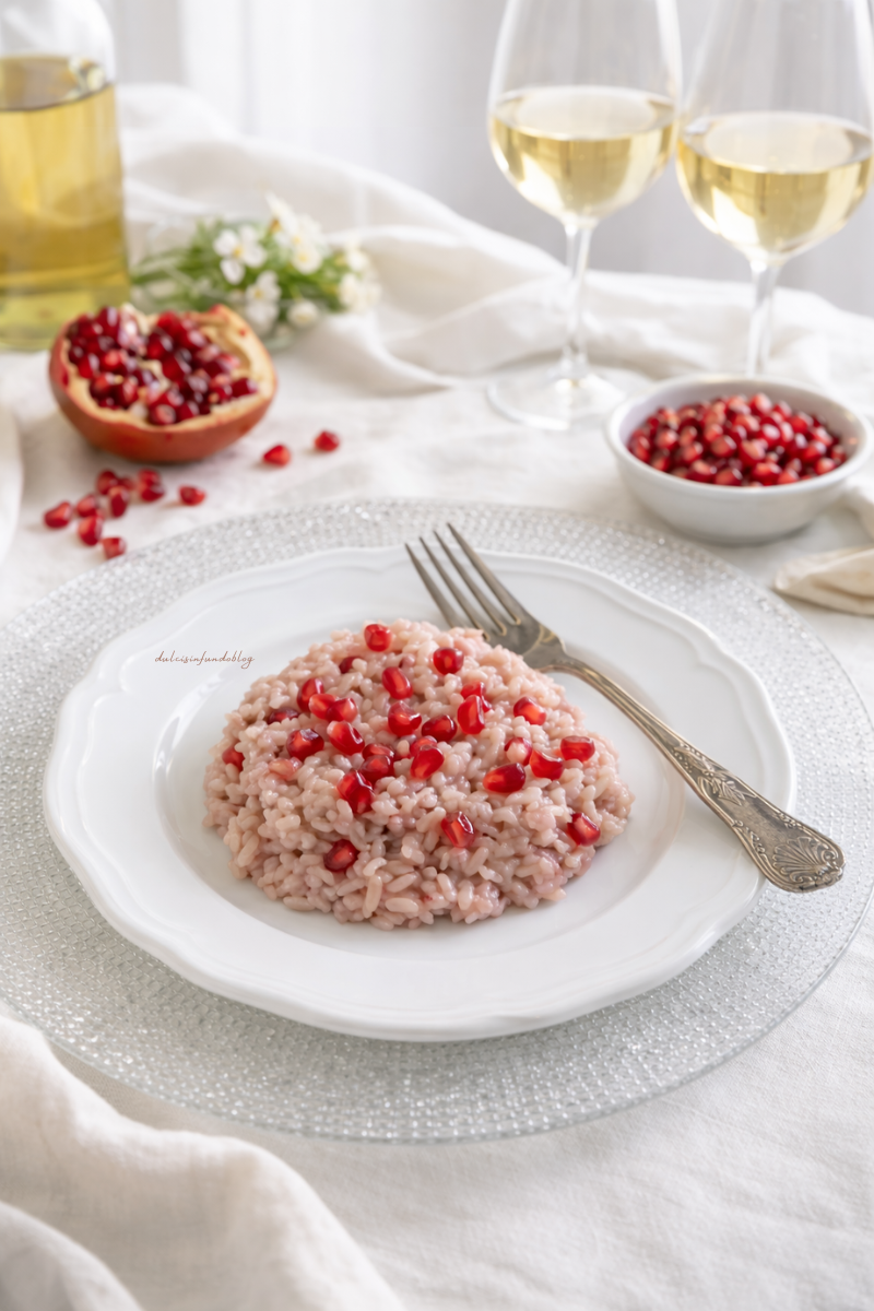 Risotto alla melagrana