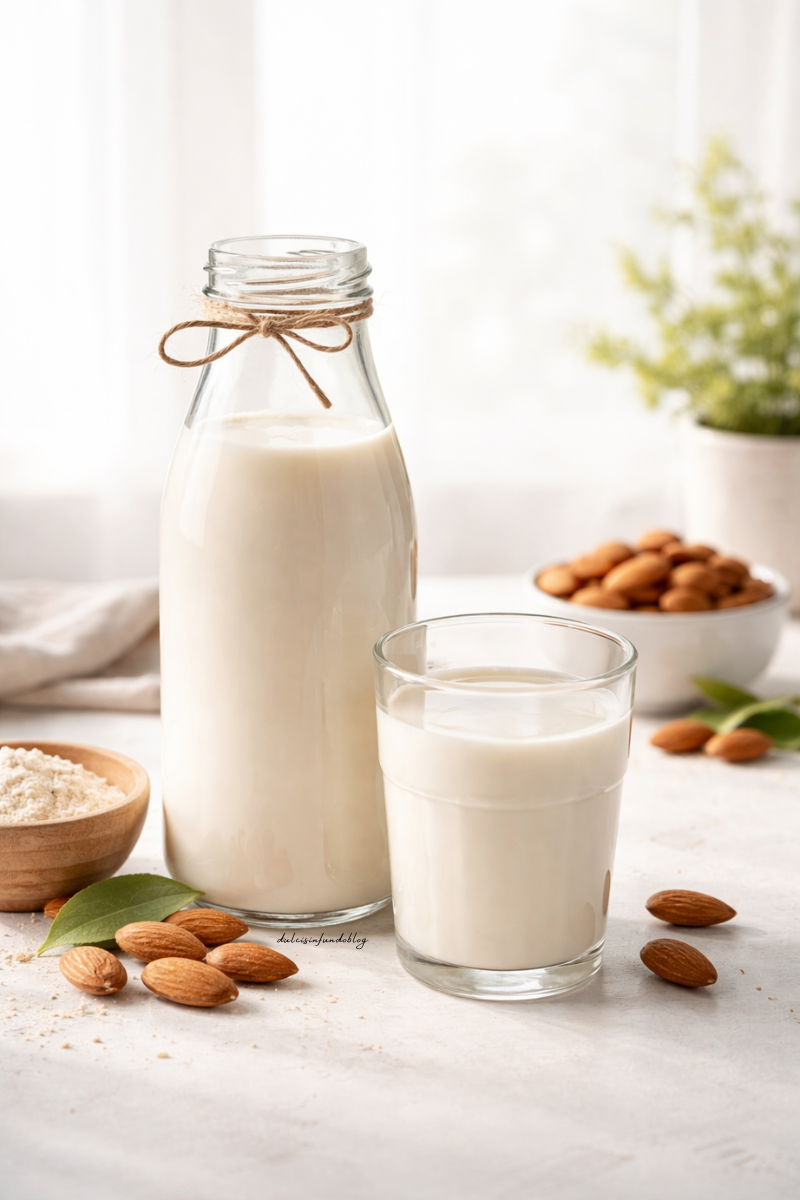 Latte di mandorla homemade