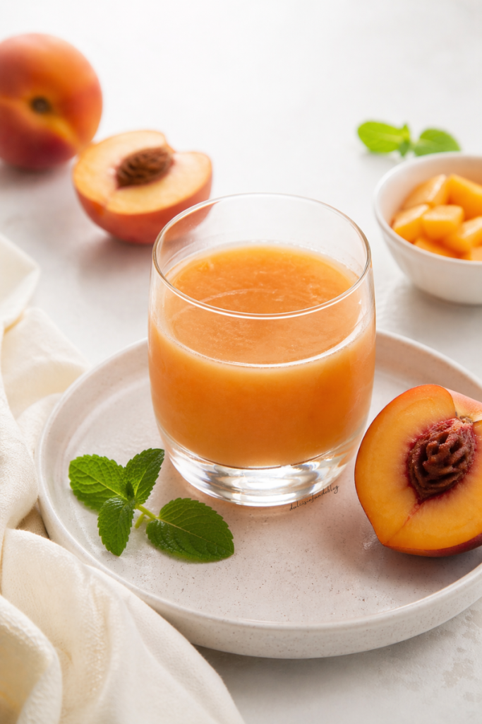 Succo di frutta alla pesca