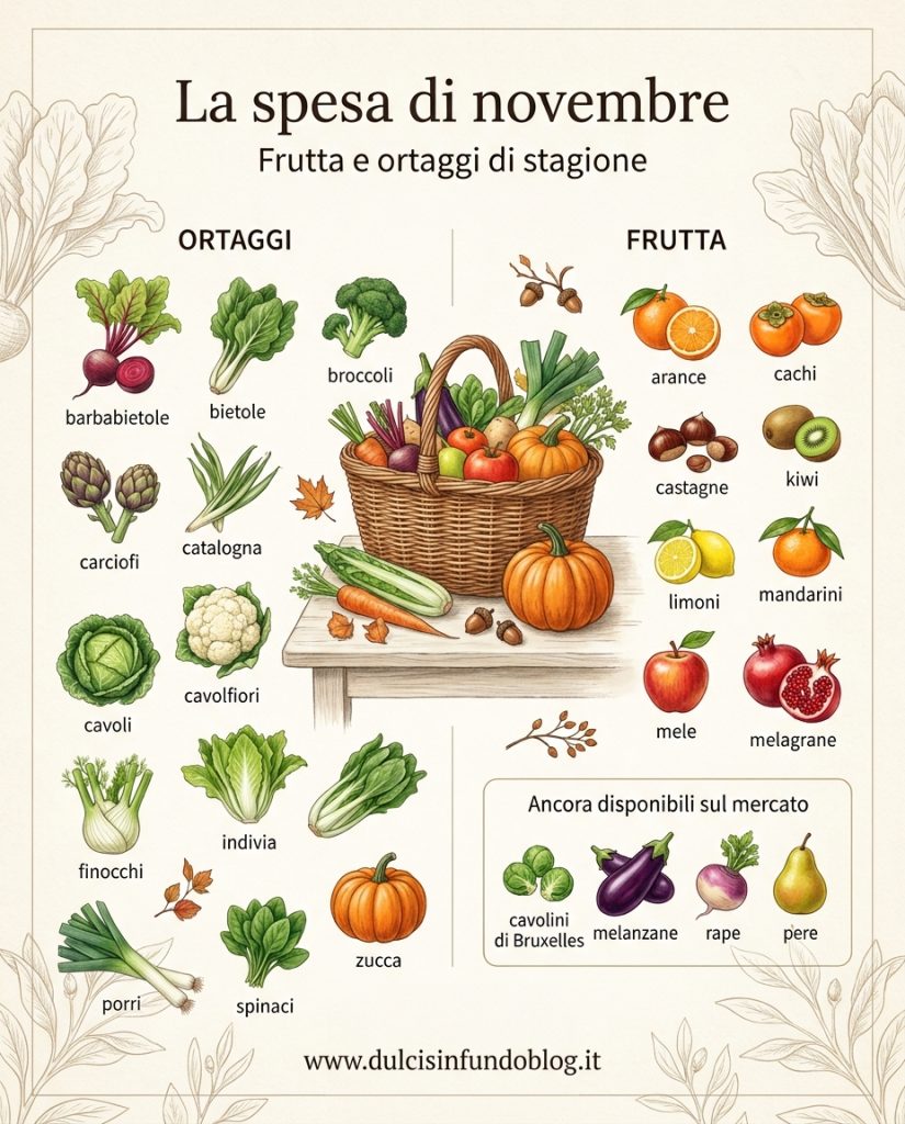 La spesa di novembre
