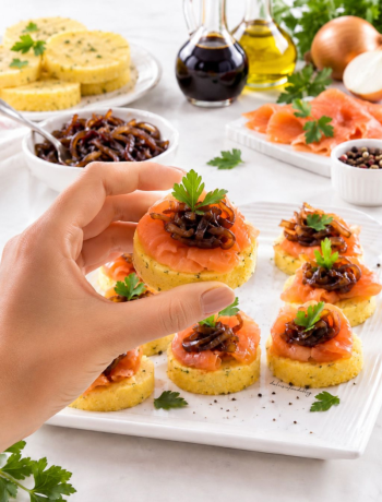 Tartine al salmone