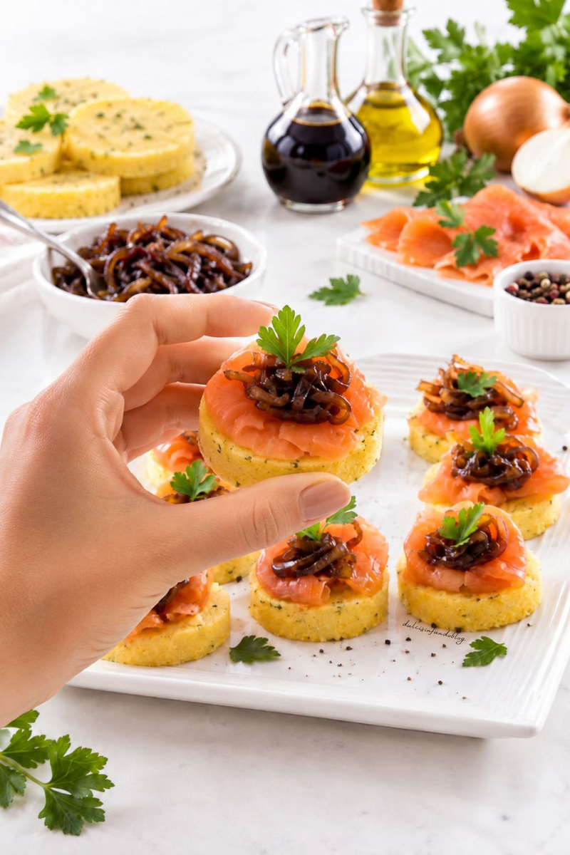 Tartine al salmone