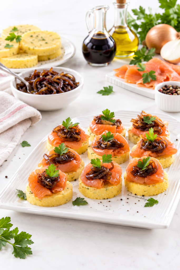 Tartine al salmone
