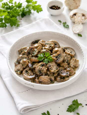 Contorno di funghi trifolati
