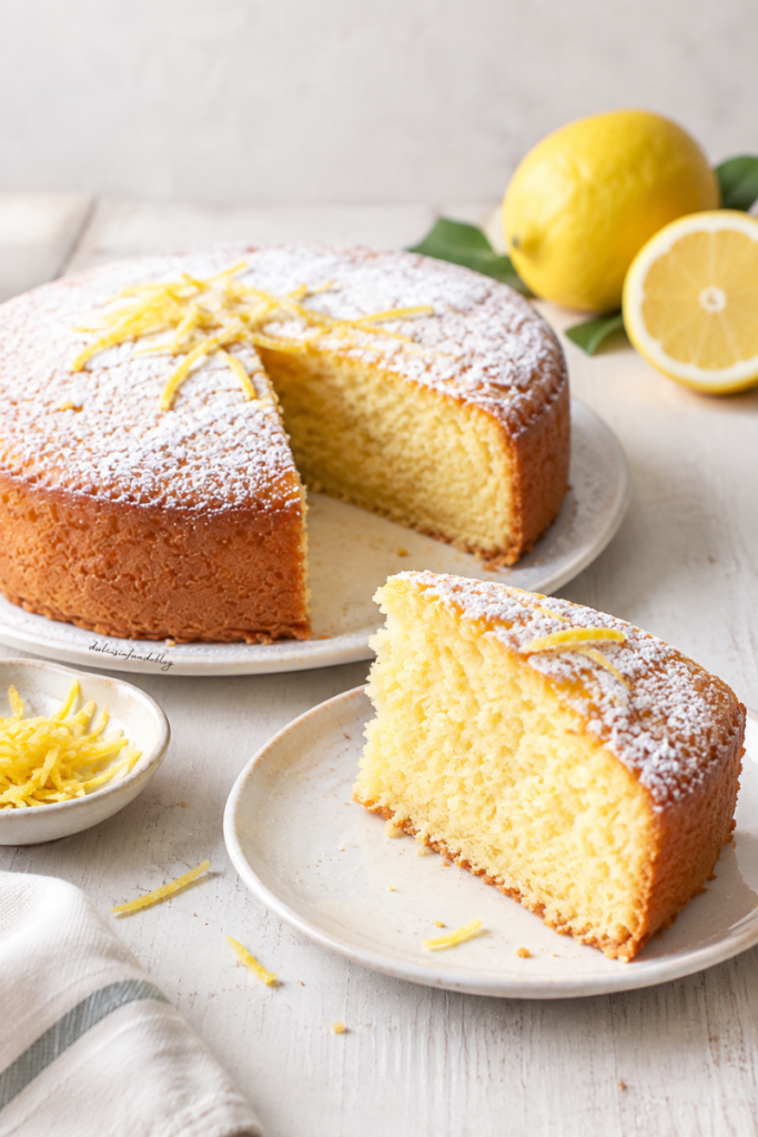 Torta soffice al limone